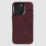 Alcantara Deluxe Case - Red