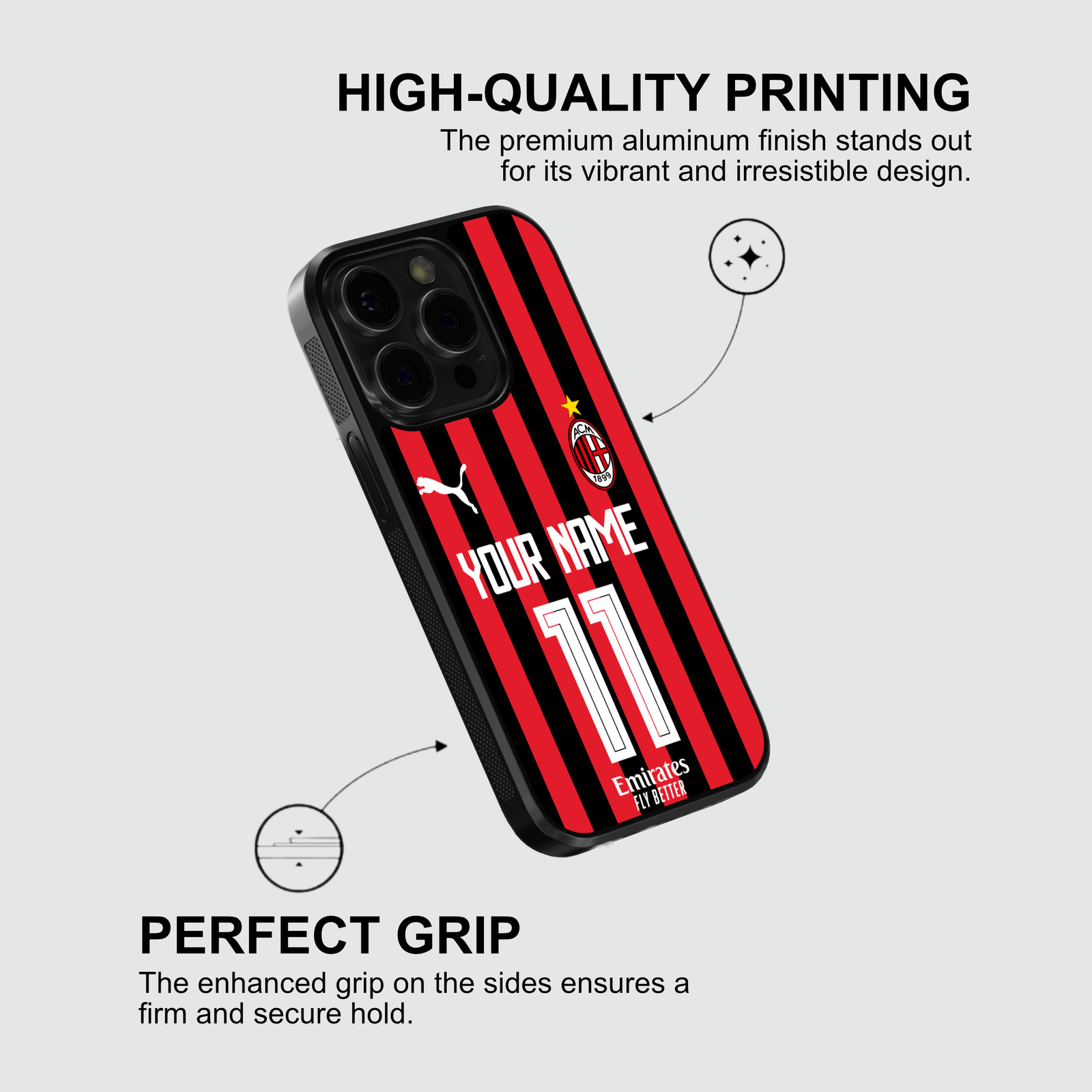AC Milan - Home Kit - Custom Edition V1 - Image 2