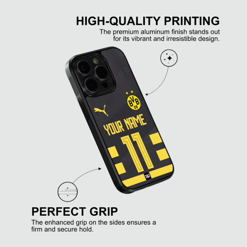 Borussia Dortmund - Away Kit - Custom Edition - Image 2